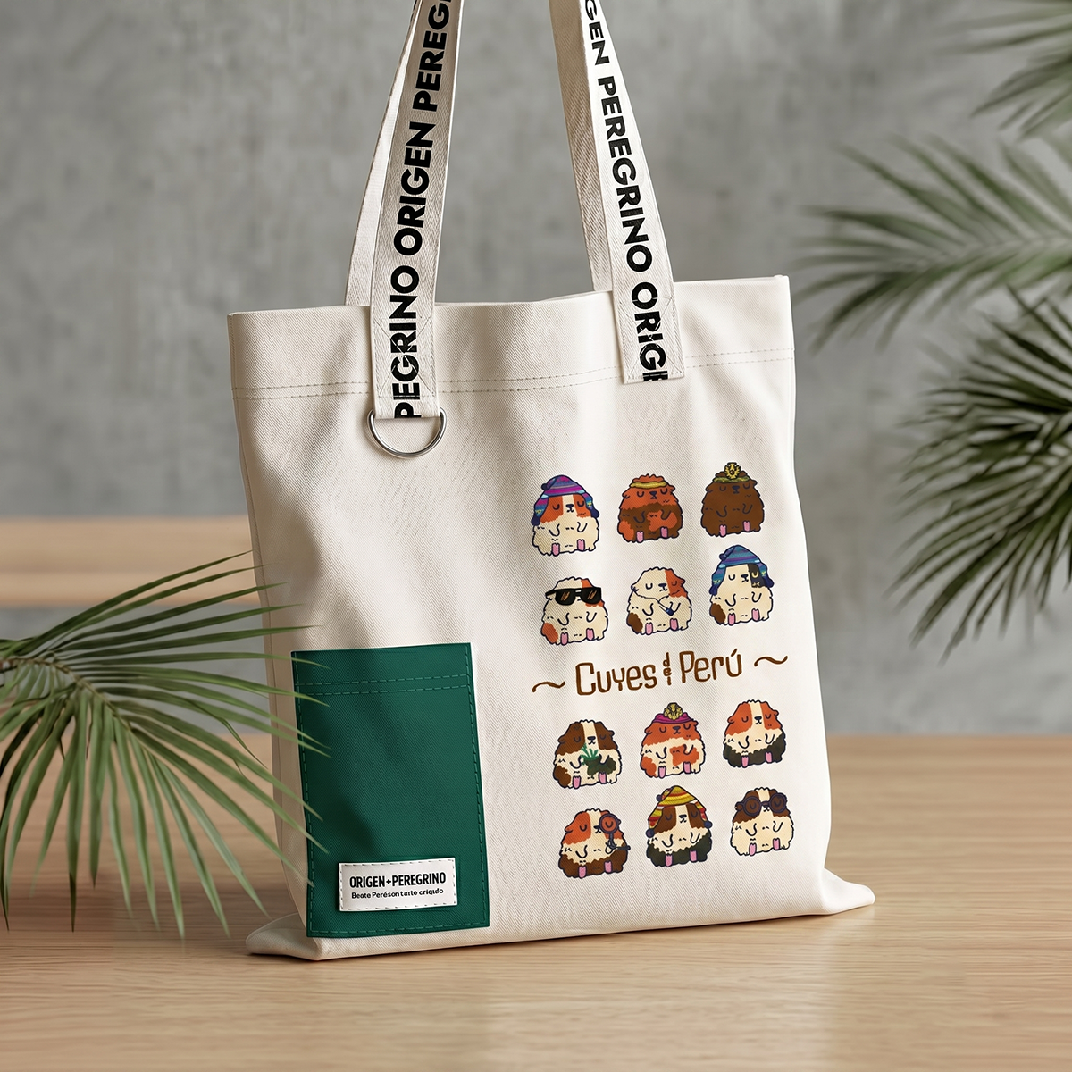 Totebag Cuyes del Perú