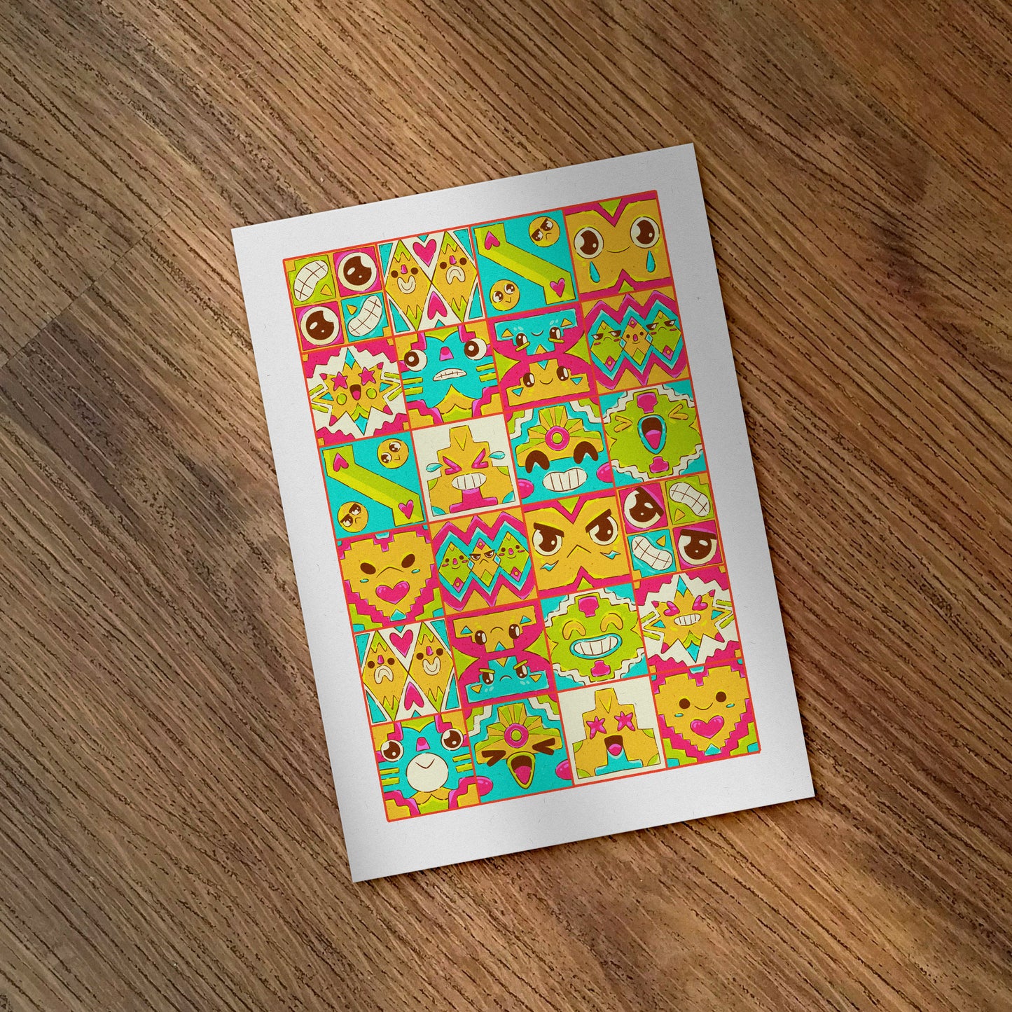 Print Tocapu Emojis
