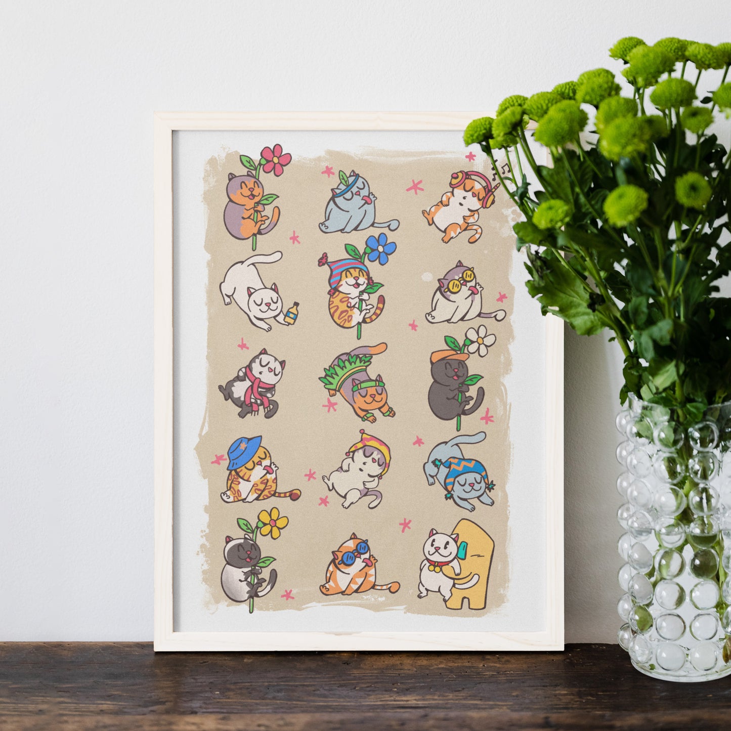 Print Gatos del Kennedy II