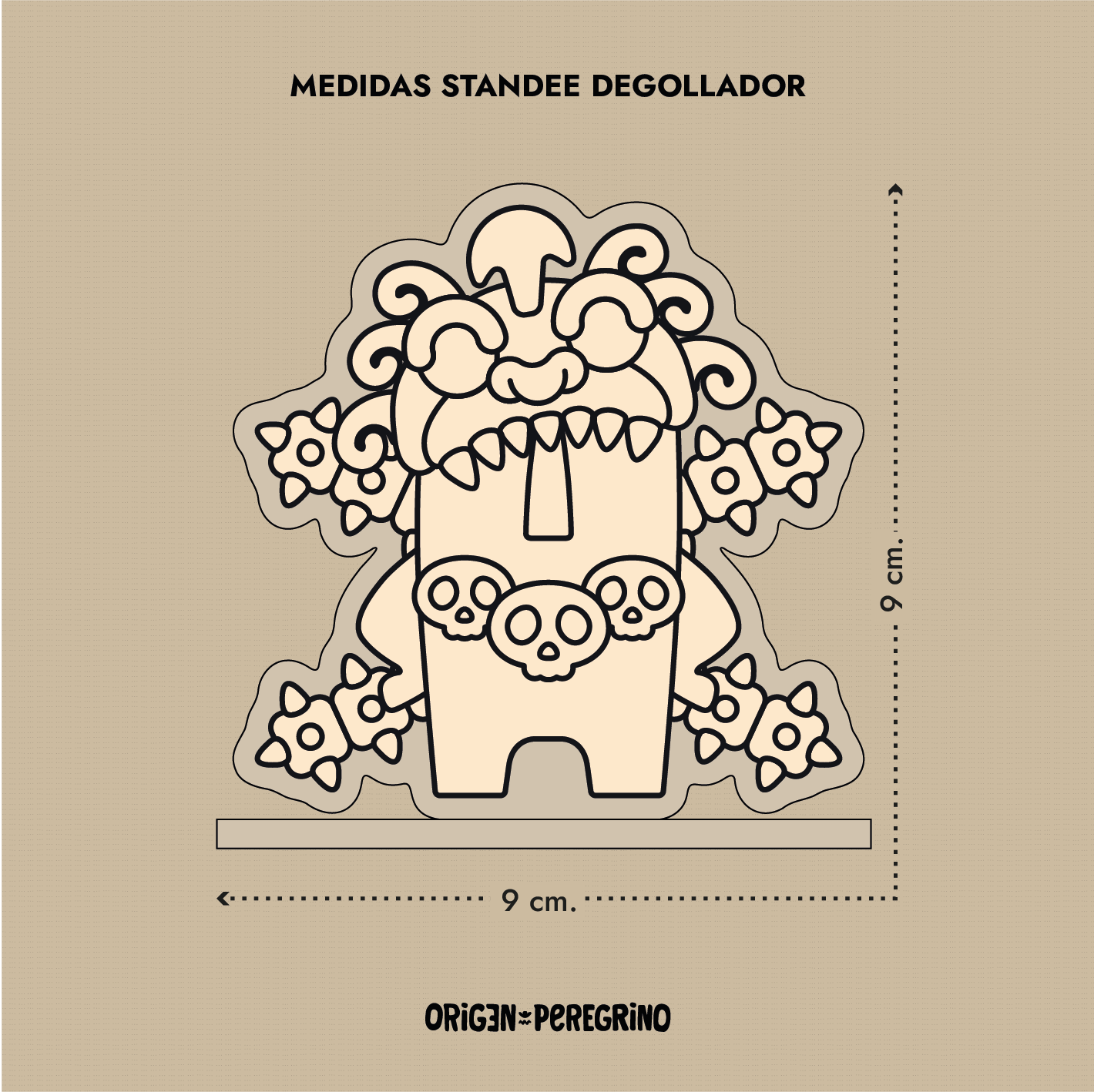 Standee Tama Degollador