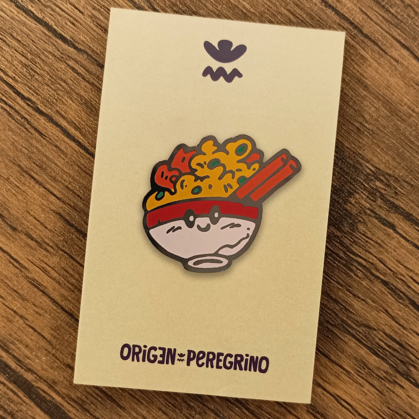 Pin Tazón de Chaufa
