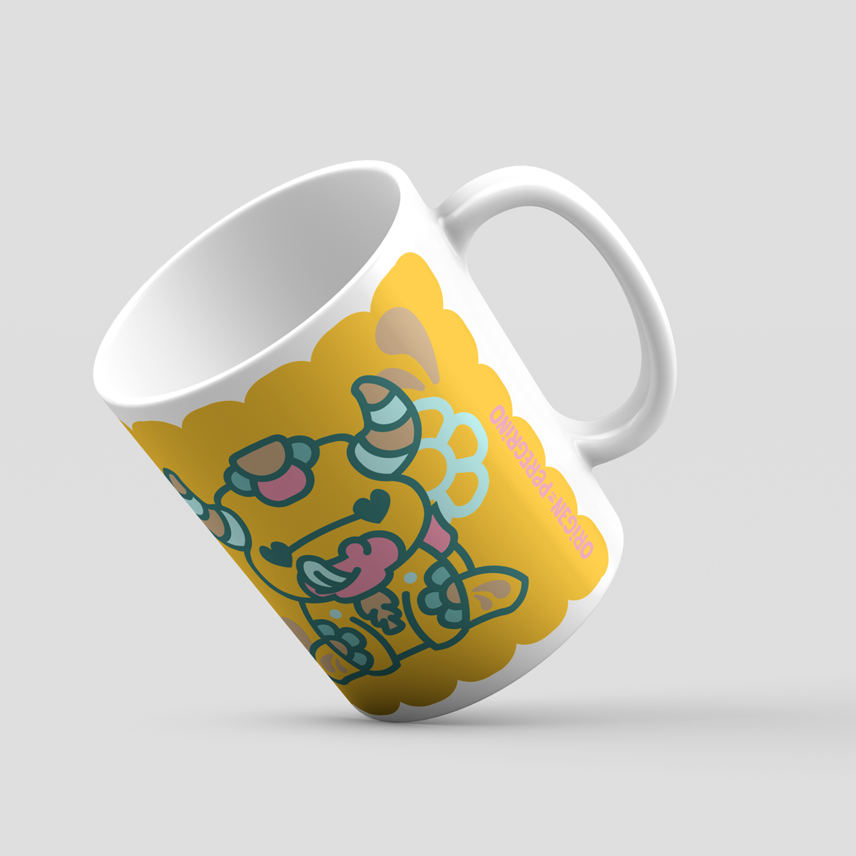 Taza Torito Puca Alegría