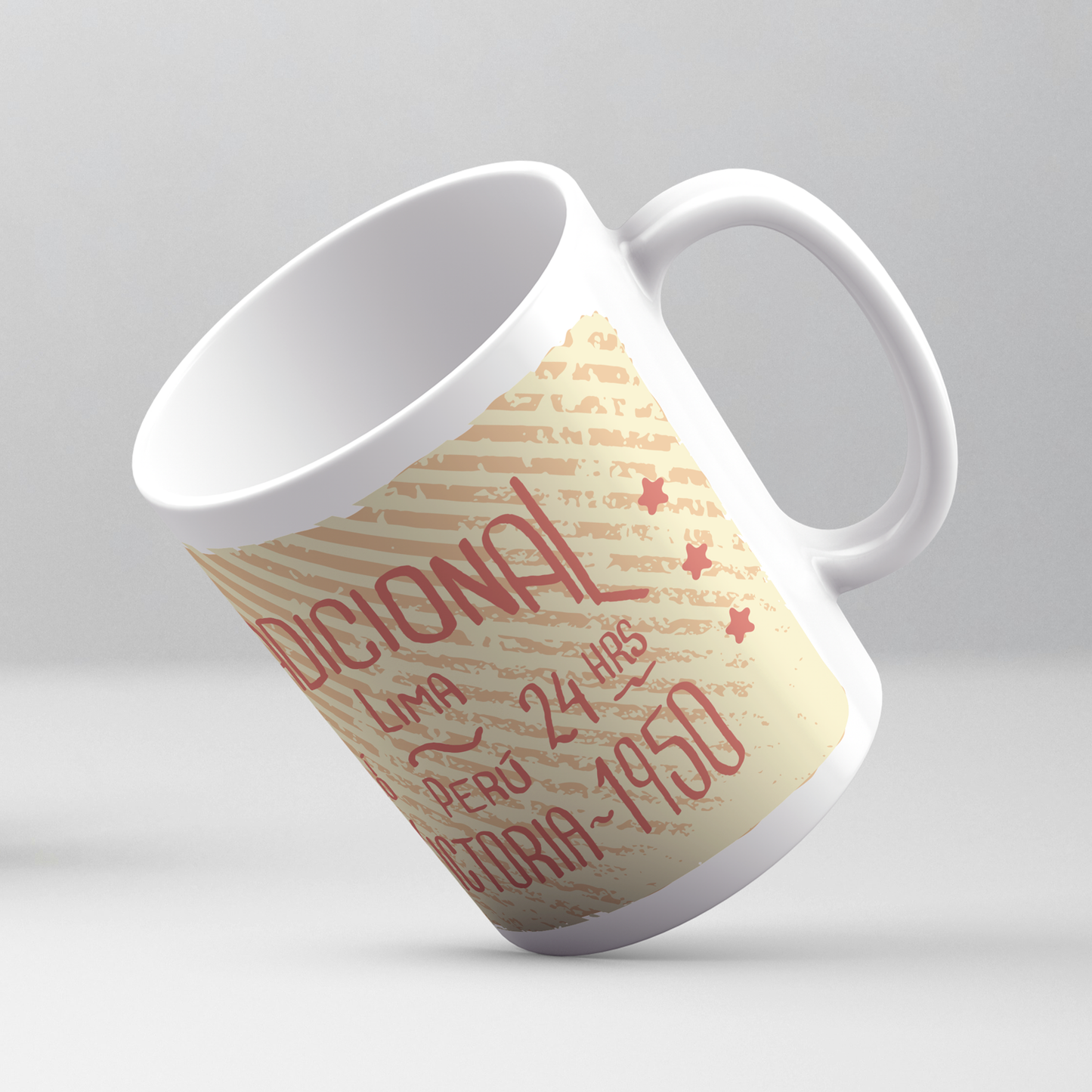 taza ceramica caldo de gallina