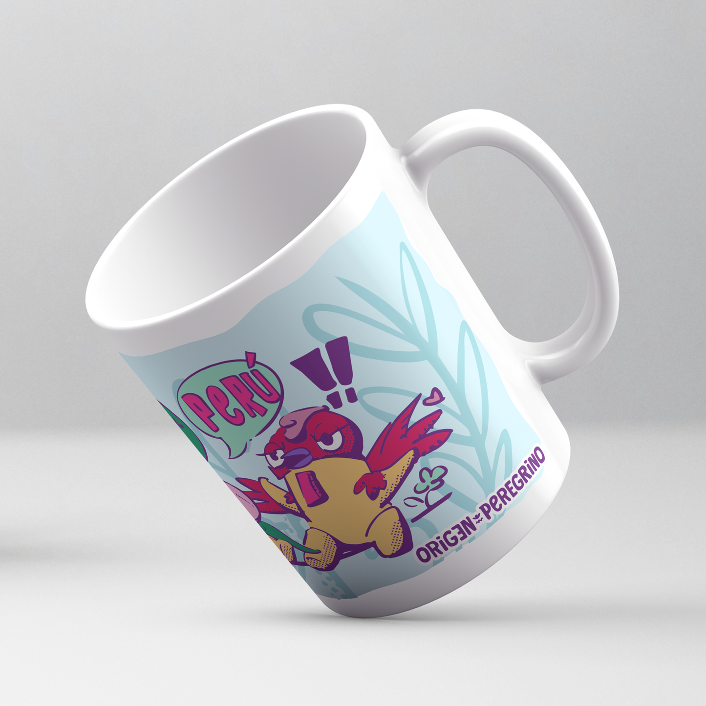 taza ceramica trilogia andina