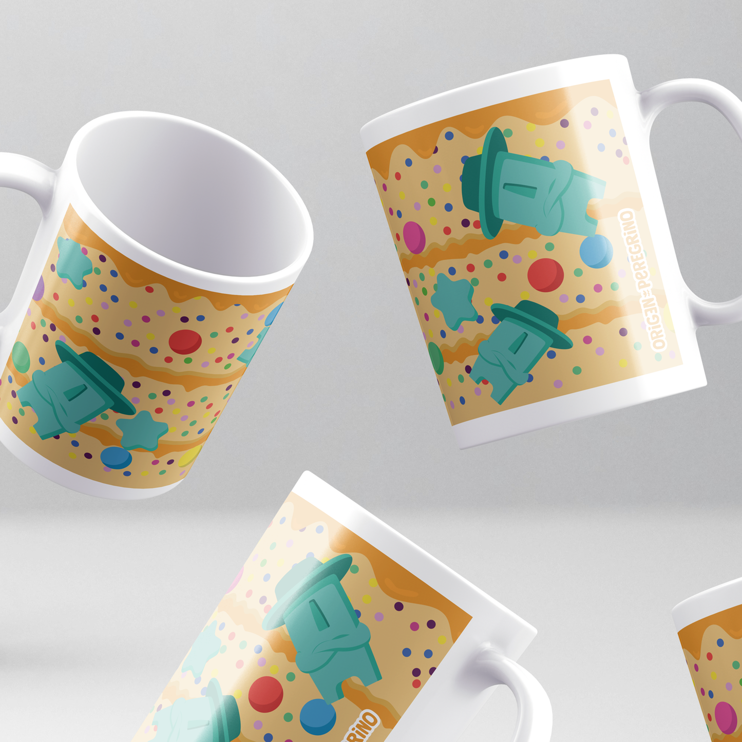 taza ceramica turron doña pepa