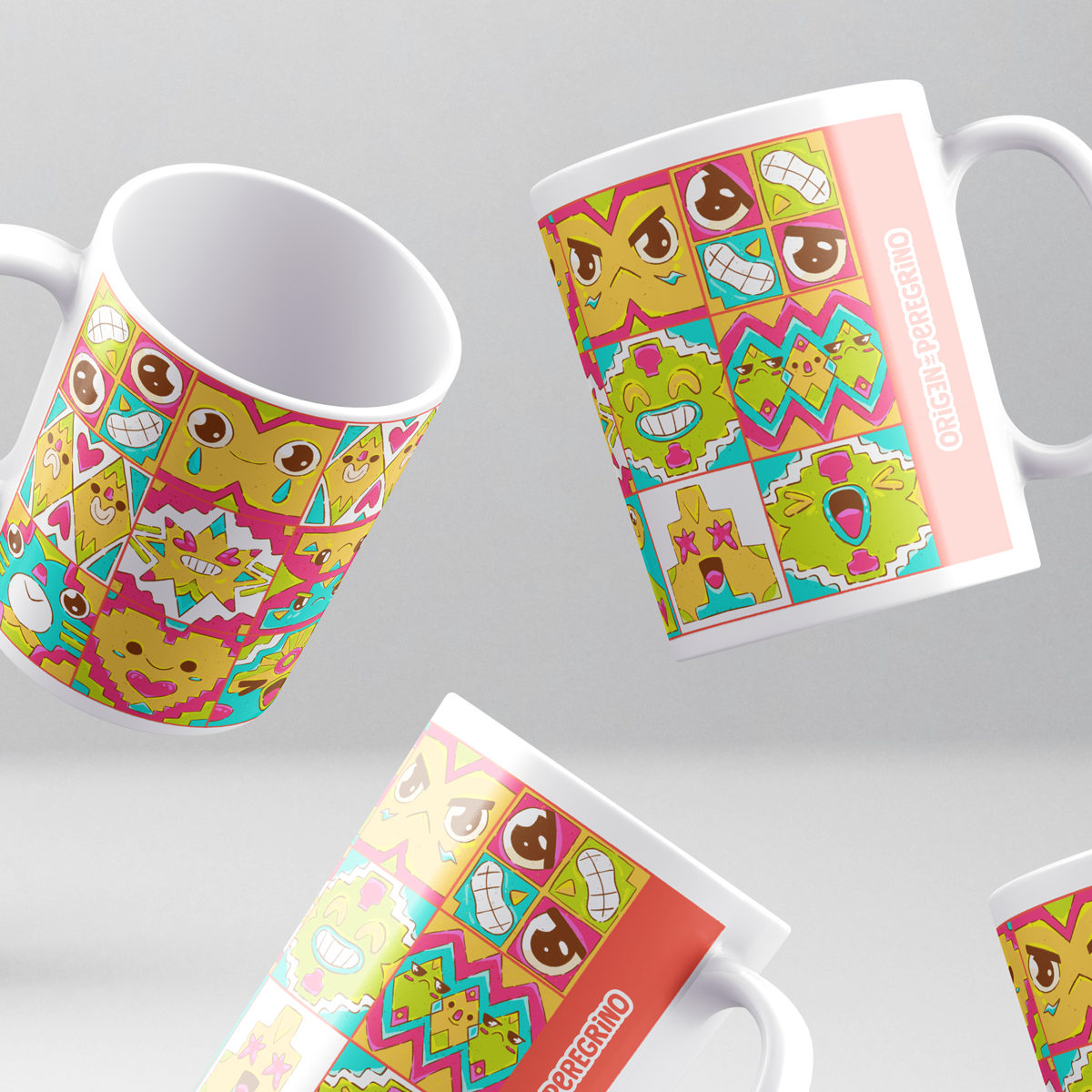 Taza Tocapu Emojis