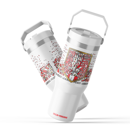 Tumbler Escudo Perú 40oz
