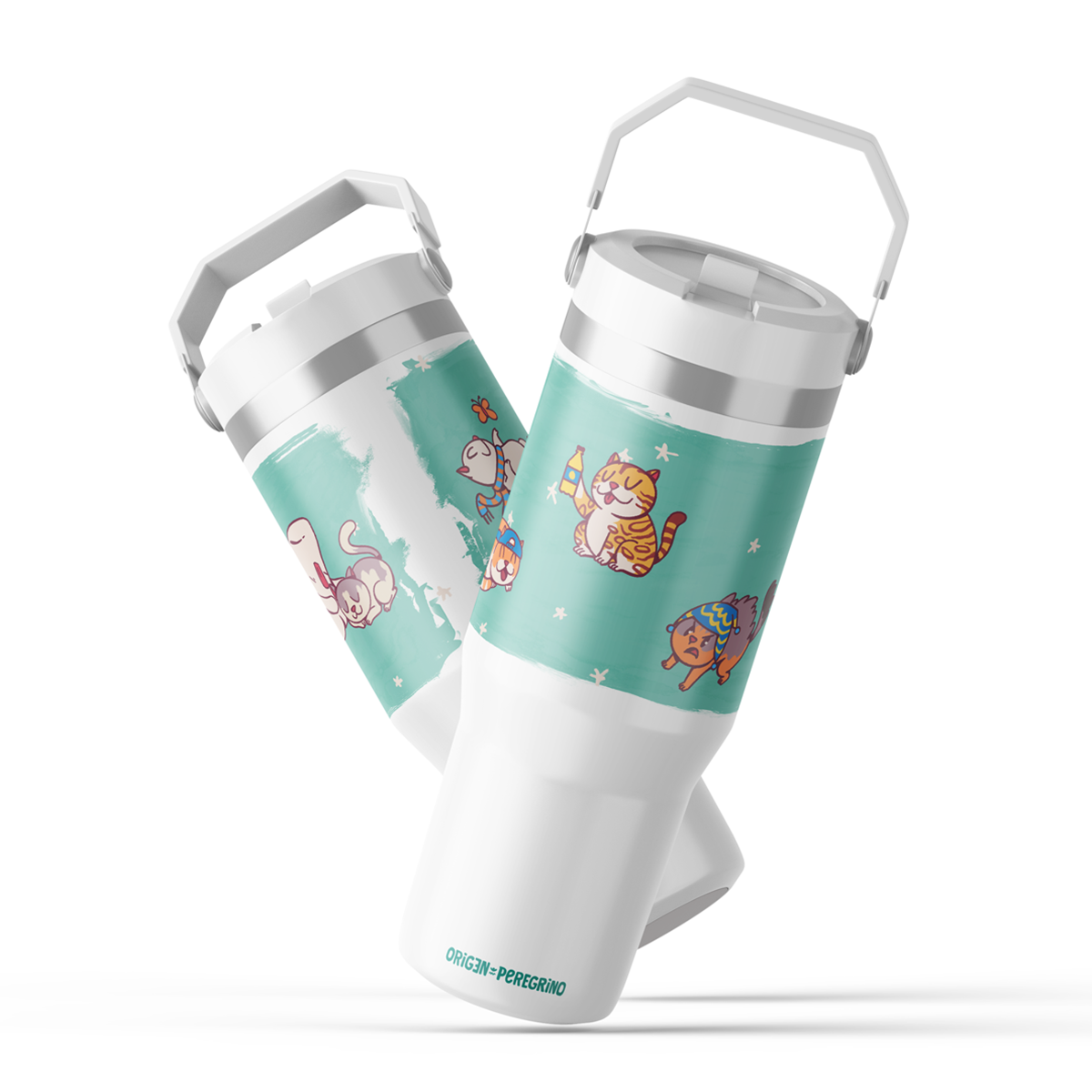 Tumbler Gatos del Kennedy 40oz