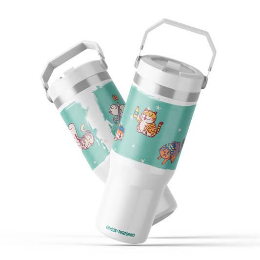 Tumbler Gatos del Kennedy 40oz