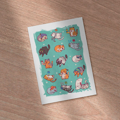 Print Gatos del Kennedy I