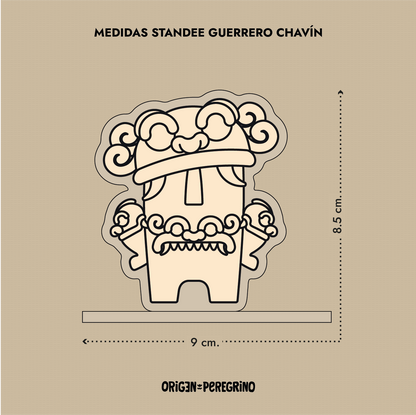 Standee Tama Guerrero Chavín