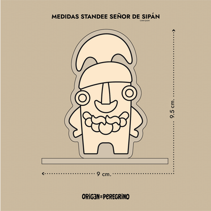 Standee Tama Señor de Sipán