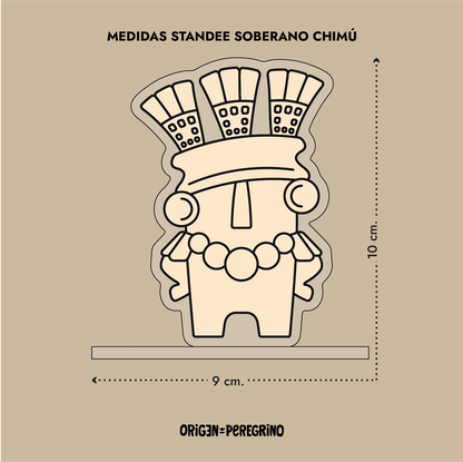 Standee Tama Soberano Chimú