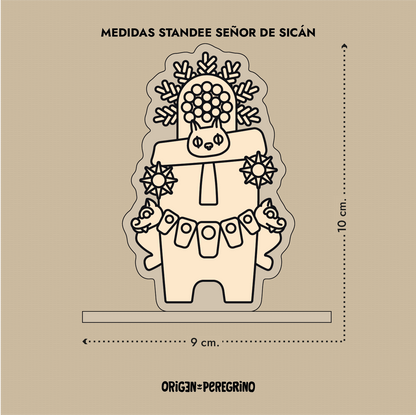 Standee Tama Señor de Sicán