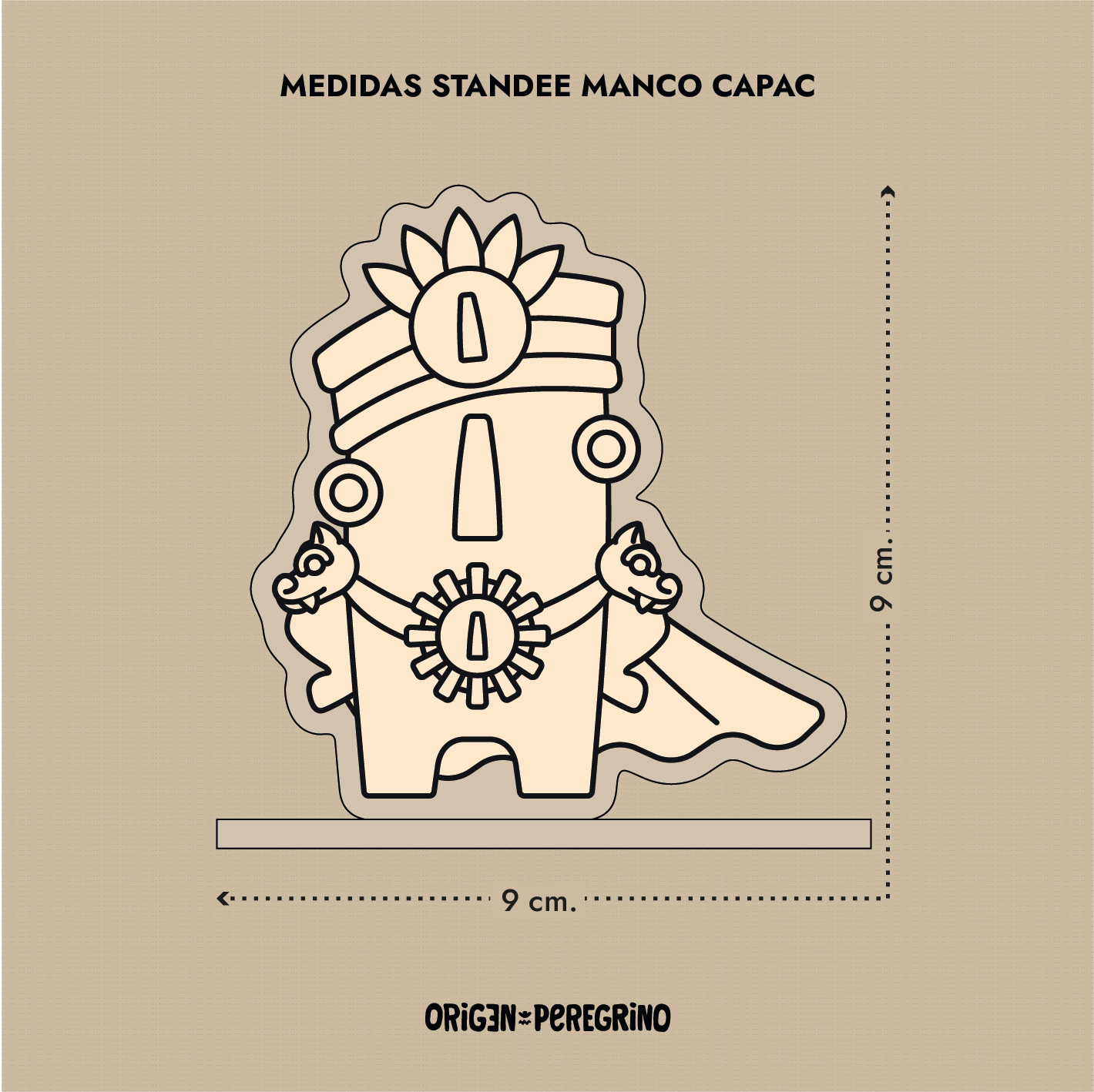Standee Tama Manco Capac