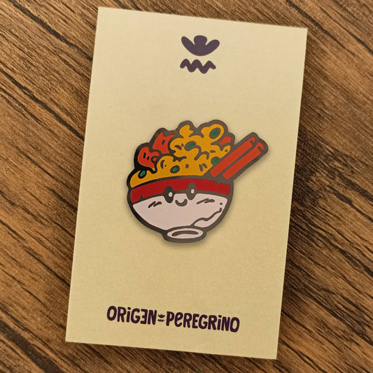 Pin Tazón de Chaufa