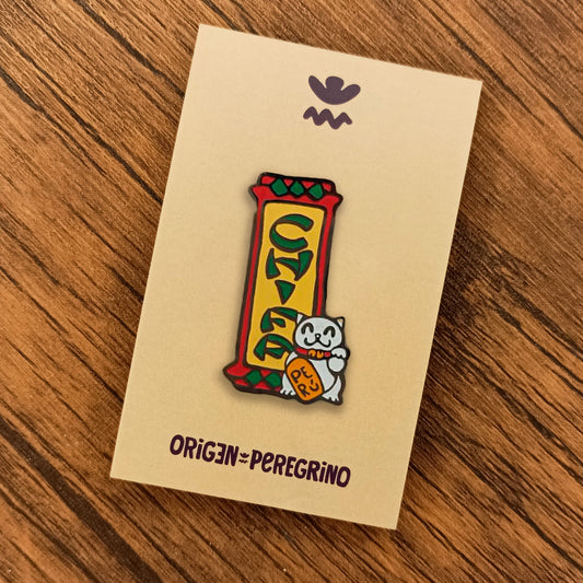 Pin Gatito de chifa