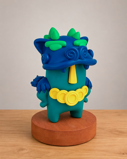 Tama Dragón Moche