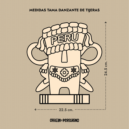 Tama Danzante de Tijeras - Colección Legendarios