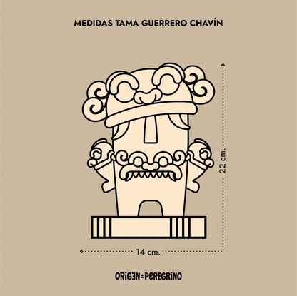 Tama Guerrero Chavín - Colección Legendarios