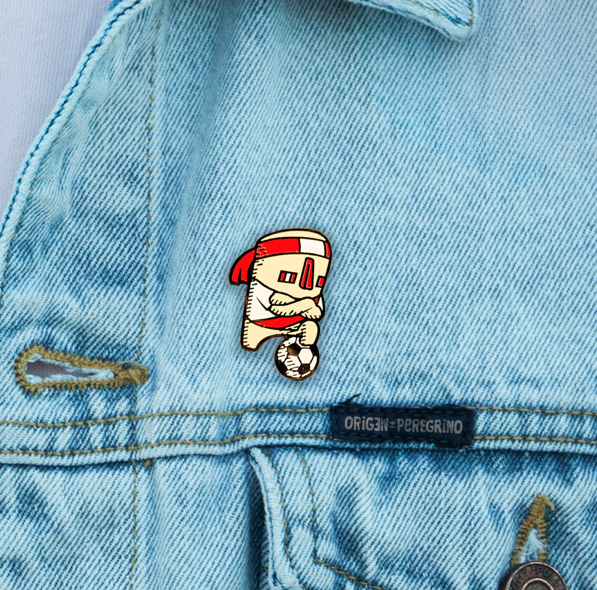 pin enamel hincha