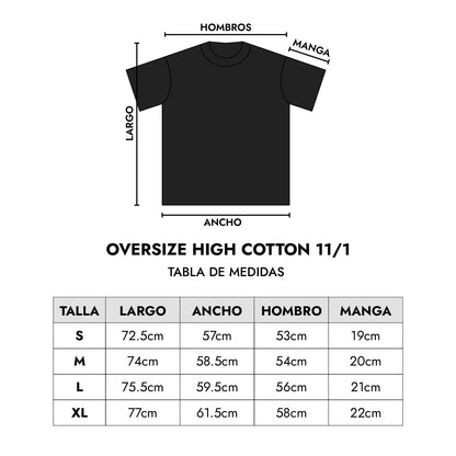 Polo heavy oversize Lima