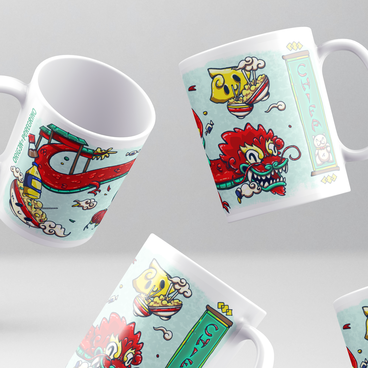 Taza Tama & El Dragón