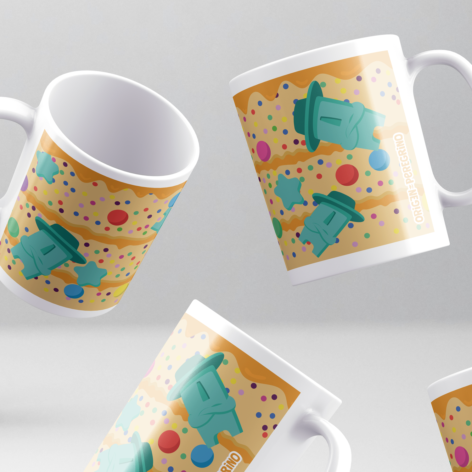 taza ceramica turron doña pepa