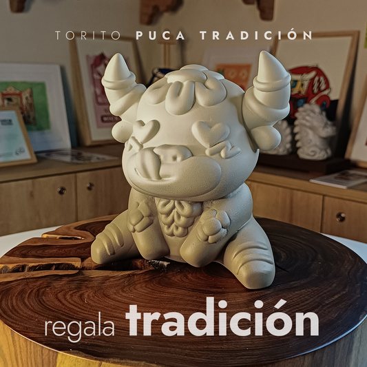 Torito Puca Tradición (Beige)