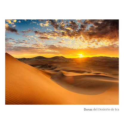 atardecer dunas
